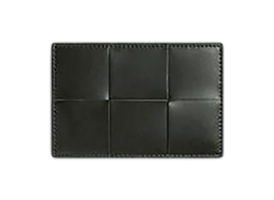 Bottega Veneta Cassette Credit Card Case "Dark Moss"