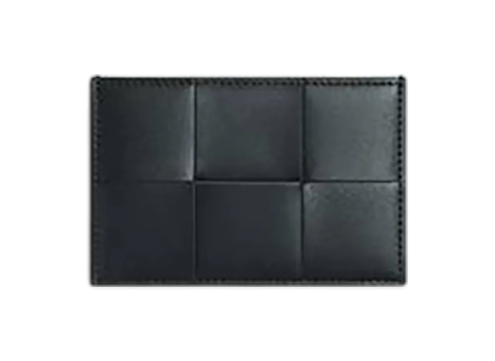 Bottega Veneta Cassette Credit Card Case "Aldoars/Cypress"