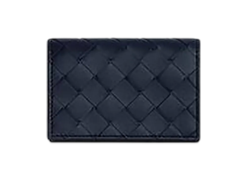 Bottega Veneta Intrecciato Business Card Case "Space"
