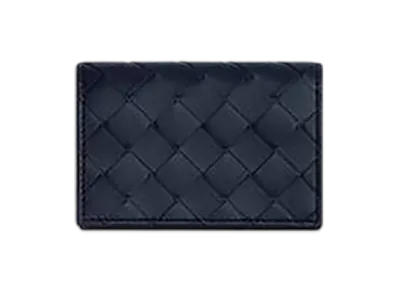 Bottega Veneta Intrecciato Business Card Case "Space"