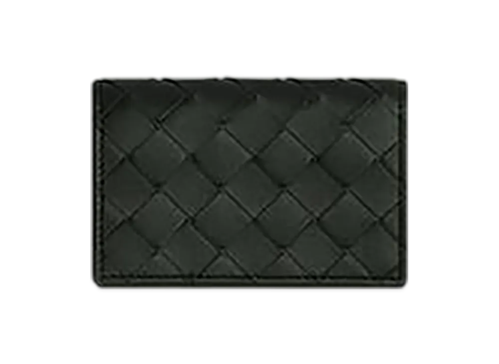 Bottega Veneta Intrecciato Business Card Case "Parakeet"