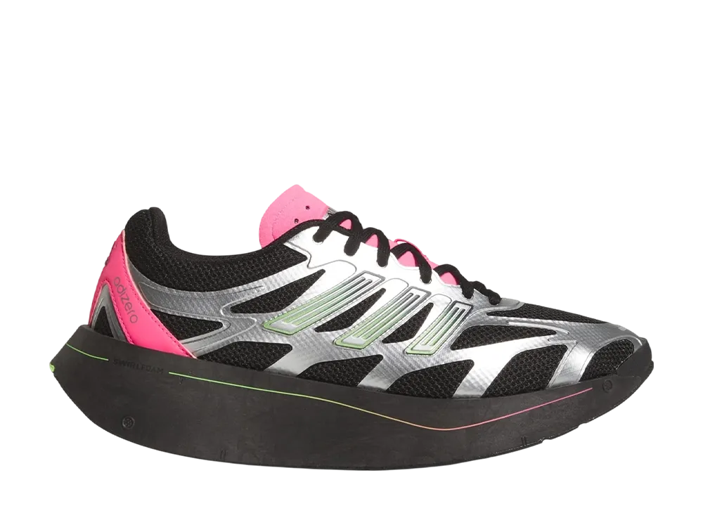 アディダスオリジナルス アディゼロ アルク "コアブラック/シグナルグリーン/ルシッドピンク"