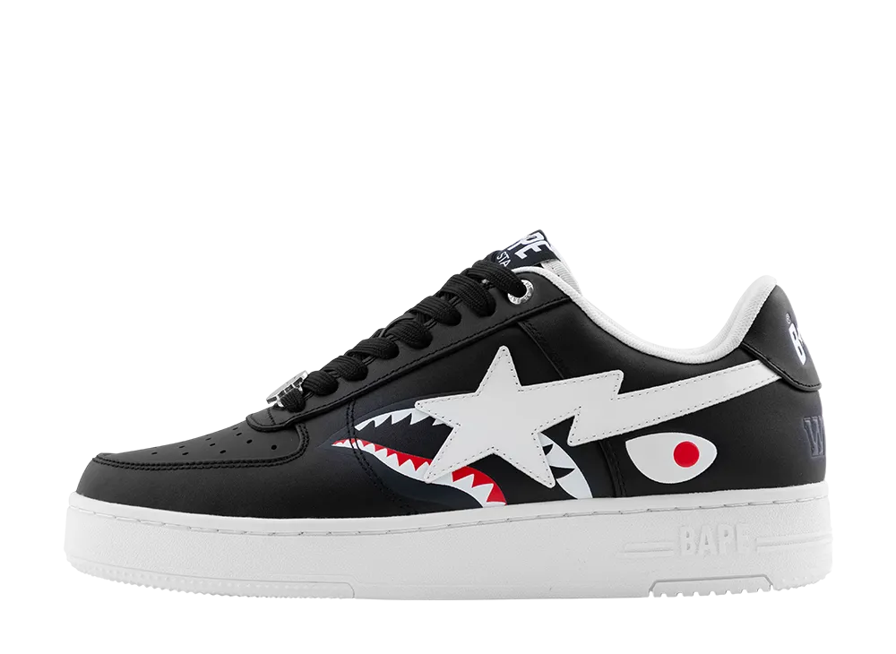 A BATHING APE Women's BAPE STA SHARK #2 "Black"