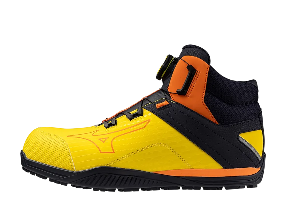ミズノ オールマイティ TD2 81H ボア "イエロー/オレンジ/ネイビー"