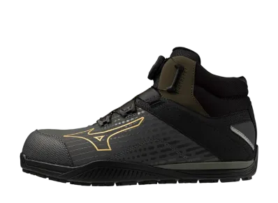 ミズノ オールマイティ TD2 81H ボア "ダークグレー/ゴールド/カーキ"