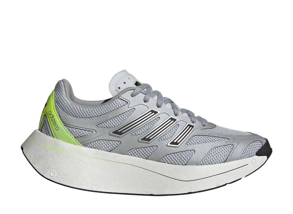 アディダスオリジナルス ウィメンズ アディゼロ アルク "マットシルバー/コアブラック/シグナルグリーン"