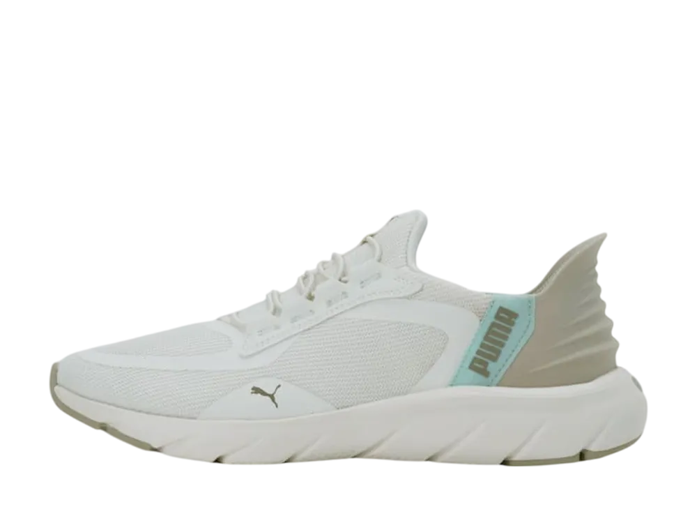 Puma Softride Flex Lace Ease In ALT Wide "Warm White/Desert Dust"