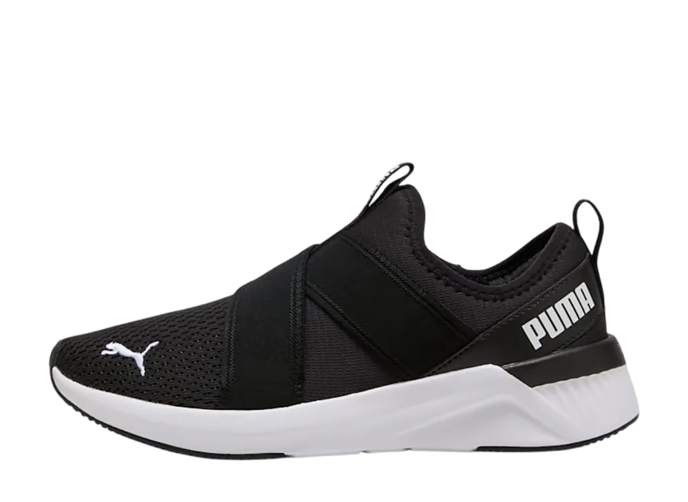 Puma Women's Softride Harli Slip-On "PUMA Black/PUMA Black/PUMA White"