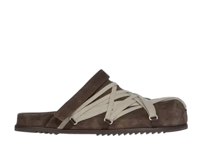 Rick Owens Women's FW25 Concordians Megalace Mule Granolas "Brown"