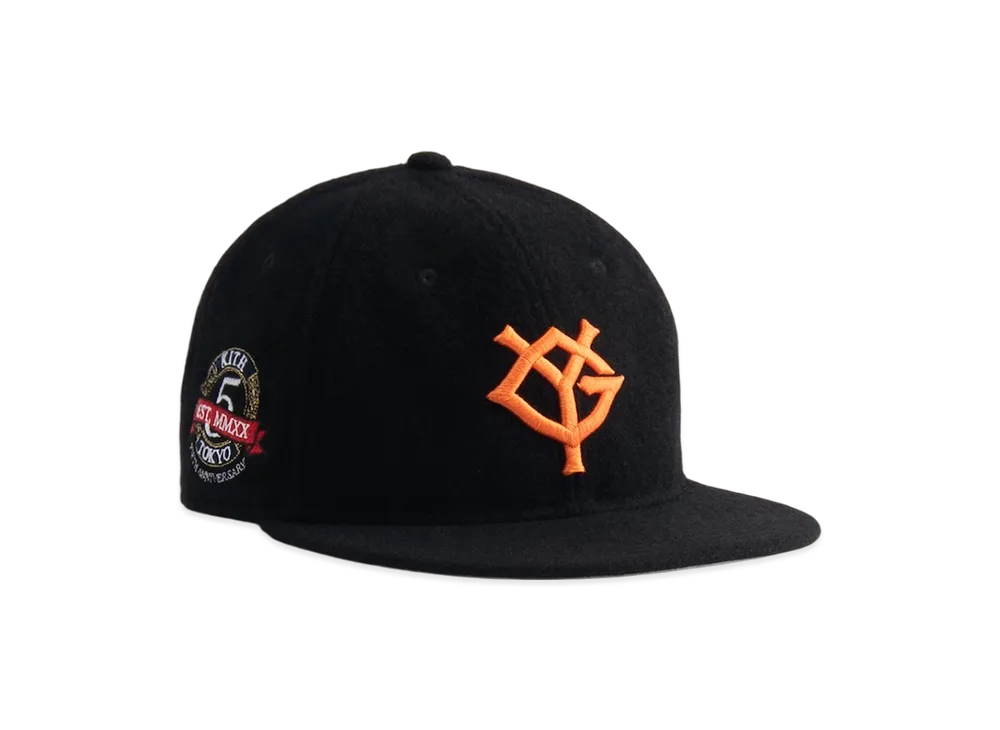 Kith x NEW ERA x Yomiuri Giants YG Logo 9FIFTY "Black/Orange"