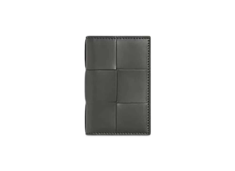 Bottega Veneta Cassette Flap Card Case "Lapiri/Limonite"