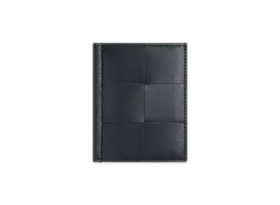 Bottega Veneta Cassette Slim Flap Card Case "Aldoars/Cypress"