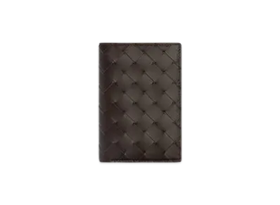 Bottega Veneta Intrecciato Passport Case "Fondant/Matcha"
