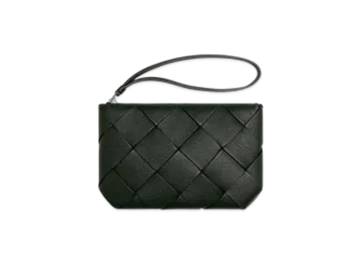Bottega Veneta Diago Medium Pouch "Dark Green"
