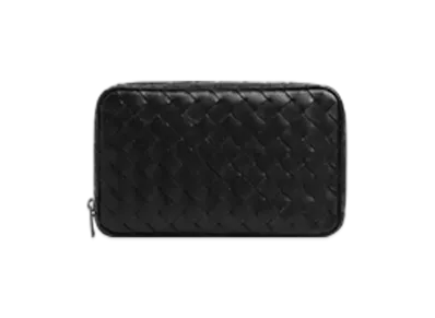 Bottega Veneta Intrecciato Medium Organizer "Black"