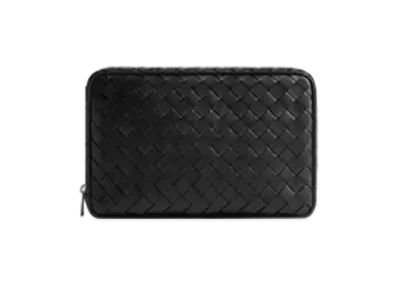 Bottega Veneta Intrecciato Large Organizer "Black"