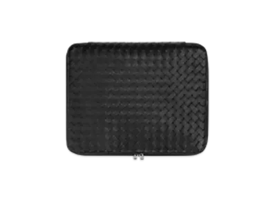 Bottega Veneta Intrecciato Medium Packing Cube "Black"