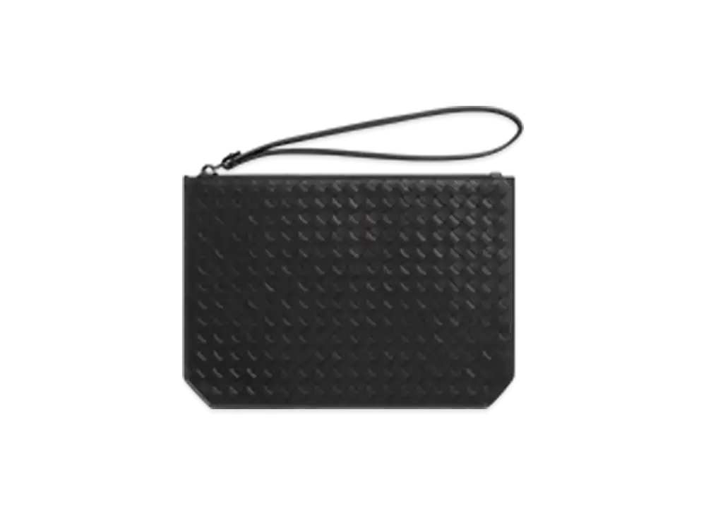 Bottega Veneta Intrecciato Piccolo Standing Pouch "Black"