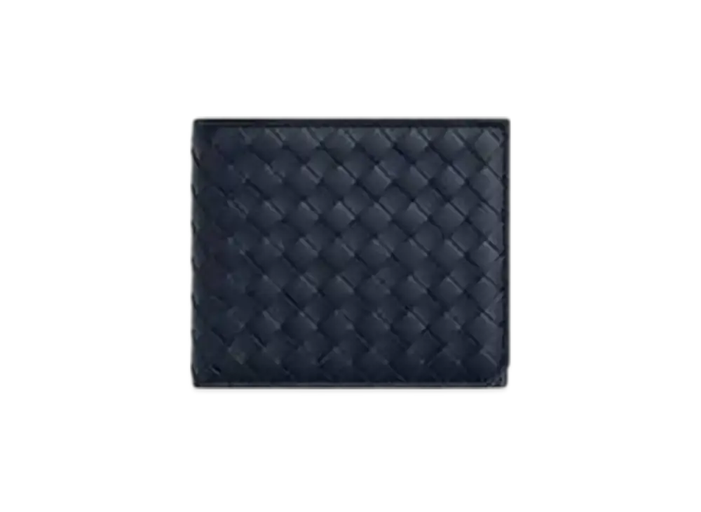 Bottega Veneta Intrecciato Piccolo Bi-Fold Wallet With Coin Purse "Space"