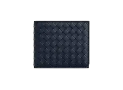 Bottega Veneta Intrecciato Piccolo Bi-Fold Wallet With Coin Purse "Space"