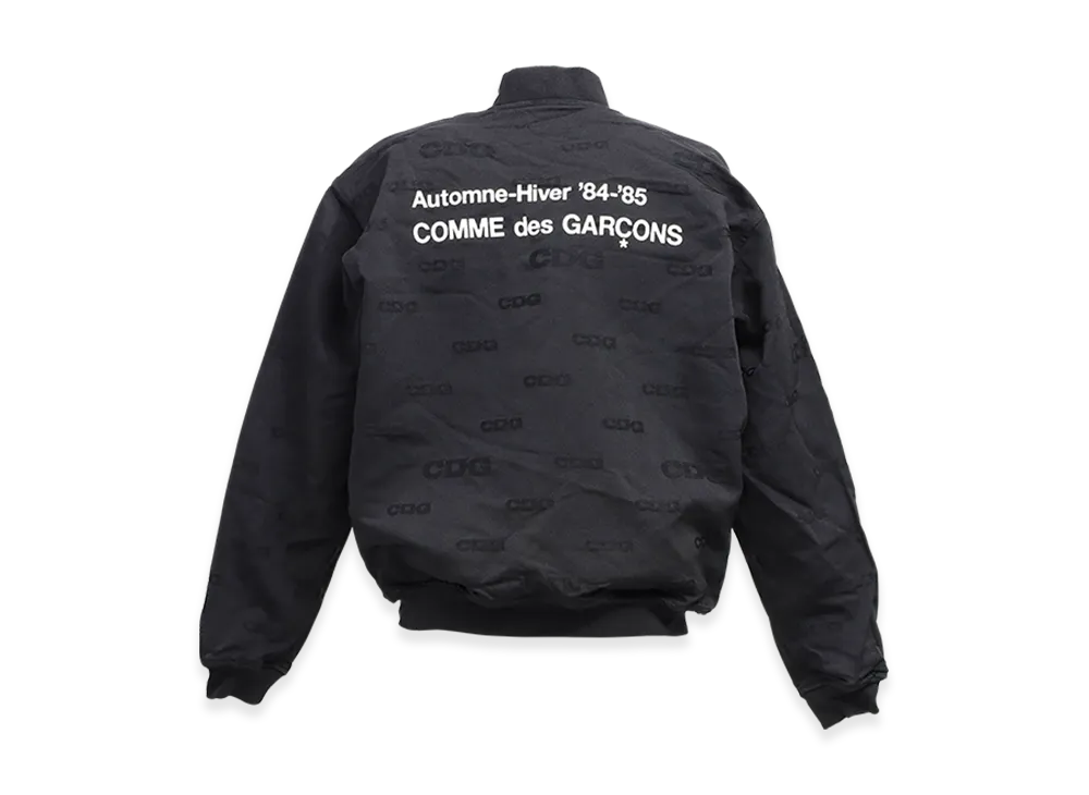 Comme des Garcons CDG Jacquard Blouson Jacket "Black"
