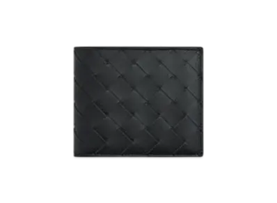 Bottega Veneta Intrecciato Bi-Fold Wallet With Coin Purse "Aldoars/Deep Pacific"