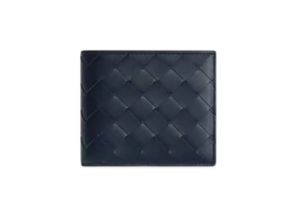 Bottega Veneta Intrecciato Bi-Fold Wallet With Coin Purse "Space/New Sage"