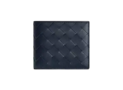 Bottega Veneta Intrecciato Bi-Fold Wallet With Coin Purse "Space/New Sage"