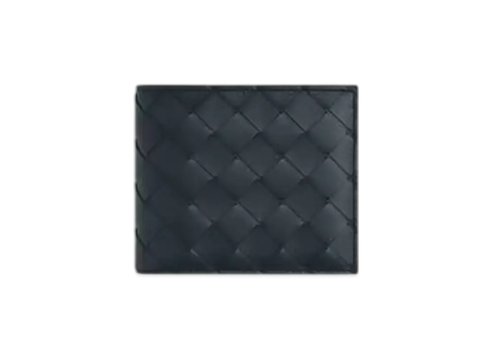 Bottega Veneta Intrecciato Bi-Fold Wallet With Coin Purse "Shadow/Olive Oil"