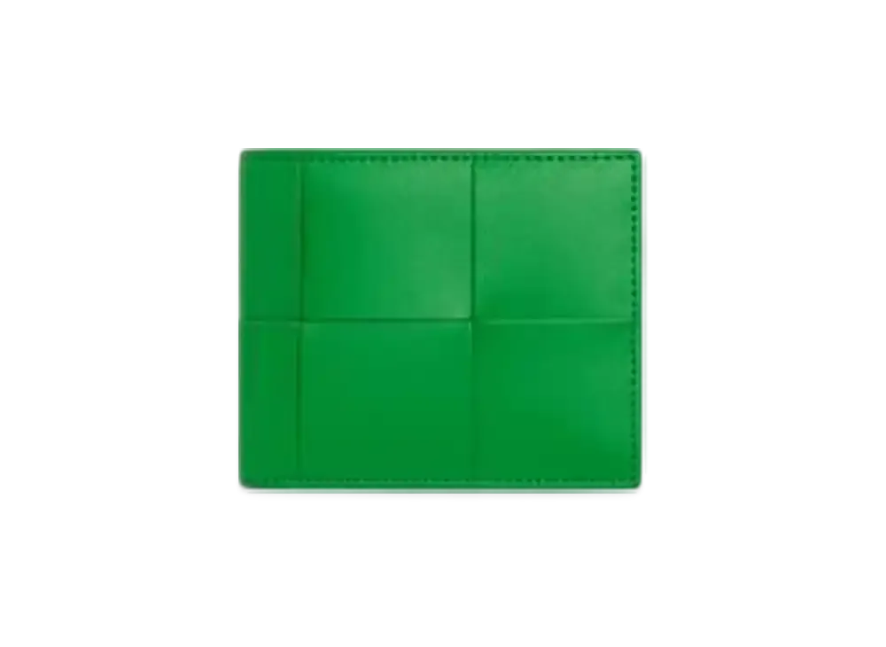 Bottega Veneta Cassette Bi-Fold Wallet "Parakeet"