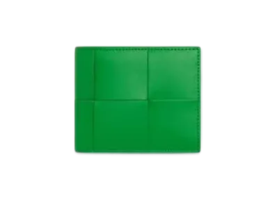 Bottega Veneta Cassette Bi-Fold Wallet "Parakeet"