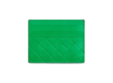 Bottega Veneta Intrecciato Credit Card Case "Parakeet"