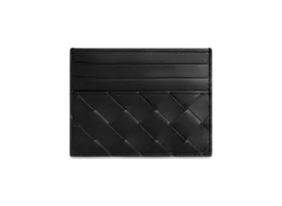 Bottega Veneta Intrecciato Credit Card Case "Nero"