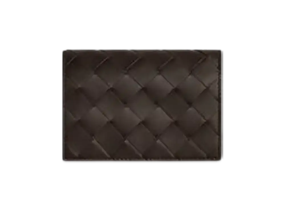 Bottega Veneta Intrecciato Business Card Case "Fondant/Matcha"