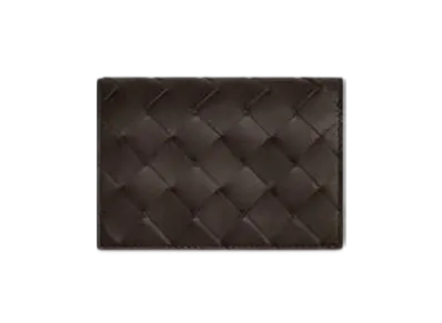 Bottega Veneta Intrecciato Business Card Case "Fondant/Matcha"
