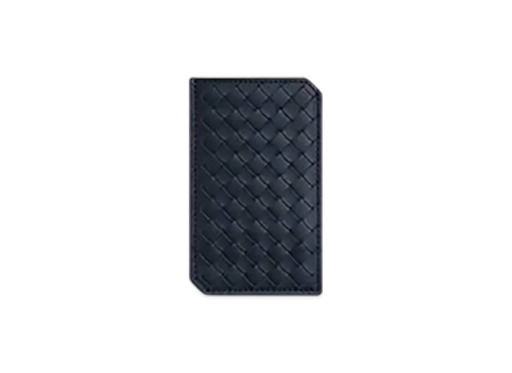 Bottega Veneta Intrecciato Piccolo Vertical Card Case "Space"