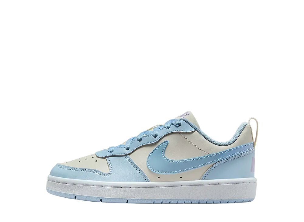 Nike GS Court Borough Low Recraft "Soft Pearl/Hydrangeas/White/Celestine Blue"