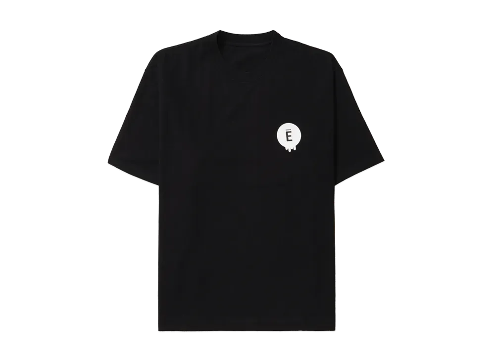 ennoy CIRCLE Ē DRIP T-SHIRT (BLACK) 5/8発売|ENNOY Circle Ē Drip T-Shirt 2colors|抽選/販売/定価