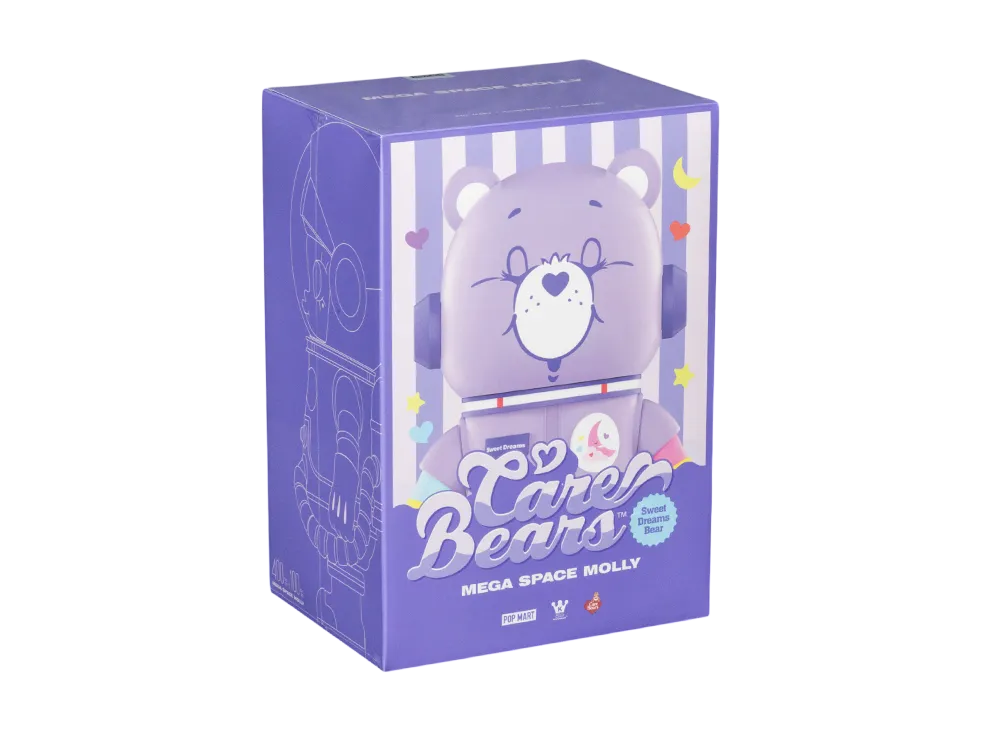 POP MART "MEGA COLLECTIONS" SPACE MOLLY 400%+100% Sweet Dream Bears