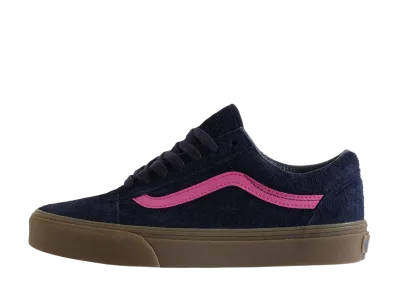 Vans Old Skool Hairy Suede "Navy/Pink"