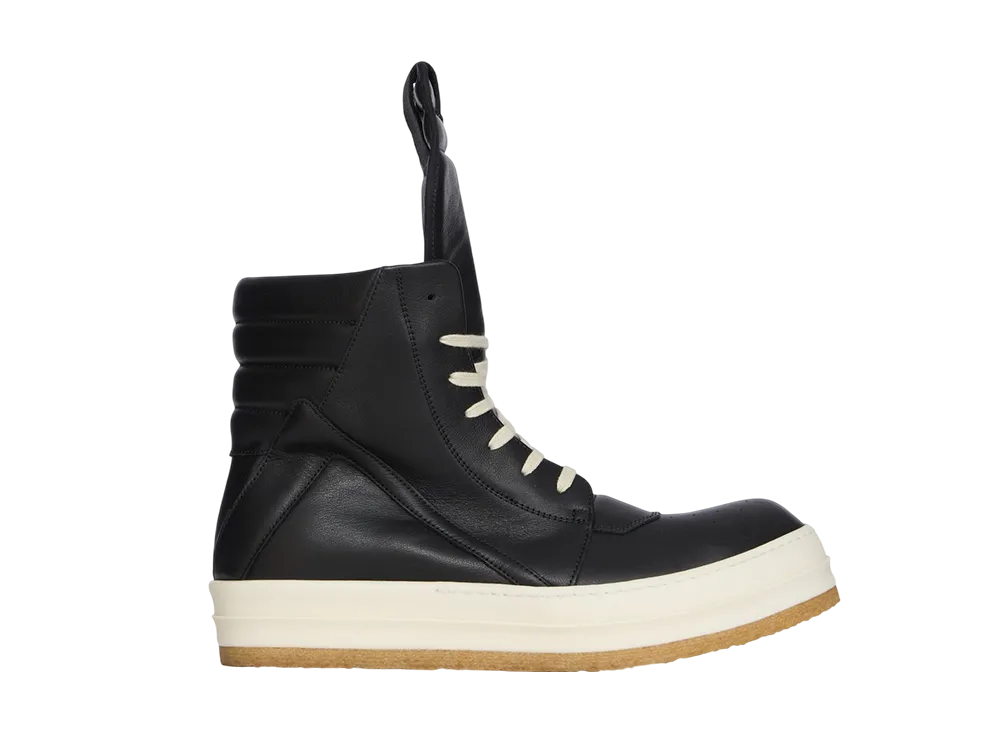 Rick Owens Women's FW25 Concordians Creep Geobasket "Black/Milk"