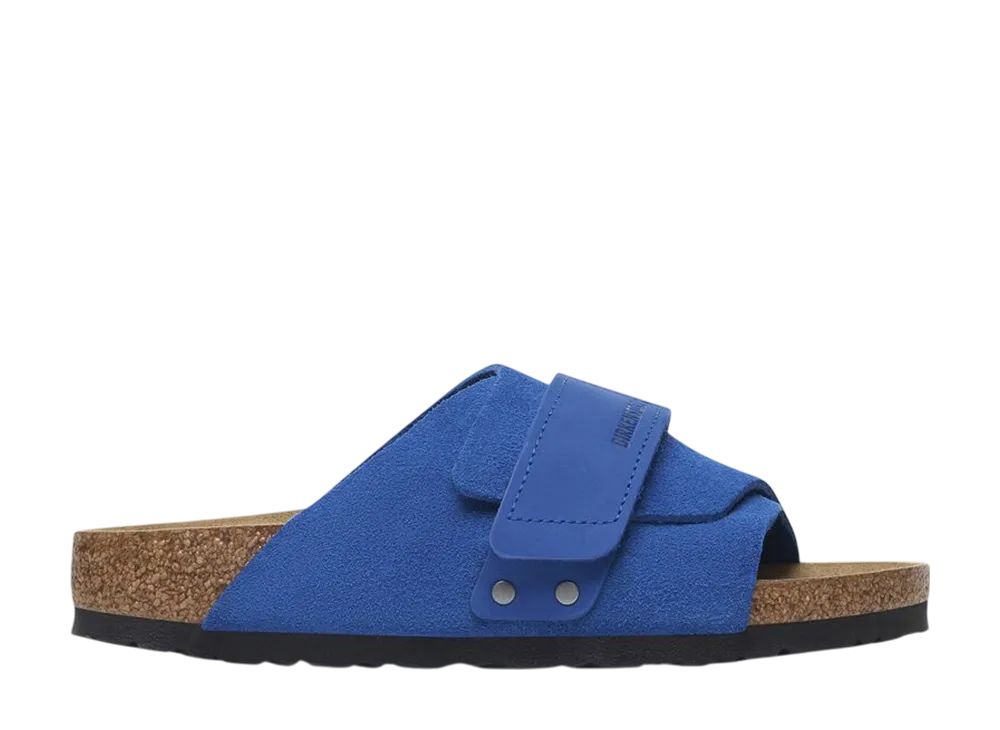 BIRKENSTOCK Kyoto Nubuck Suede Leather "Ultra Blue"