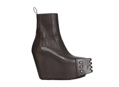 Rick Owens Women's FW25 Concordians Grilled Wedge Beatle "Drk Dust"