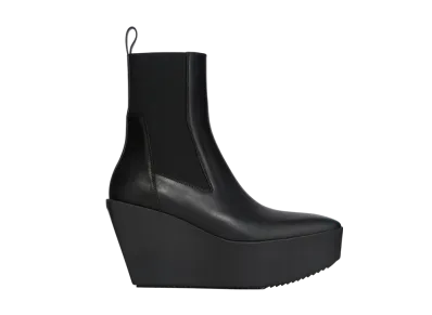 Rick Owens Women's FW25 Concordians Sliver Platform Beatles "Black"