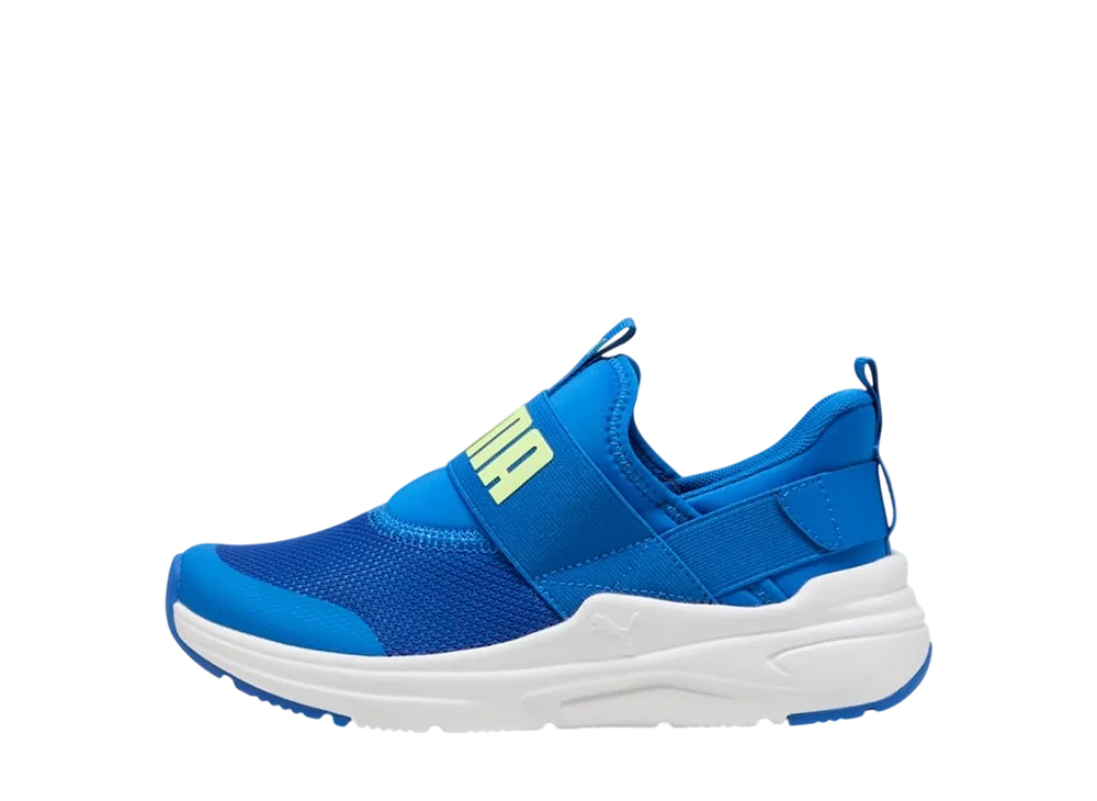 プーマ GS ソフトライド ワイヤード2 イーズイン "プーマチームロイヤル/フィジーライト/プーマホワイト" (キッズ)