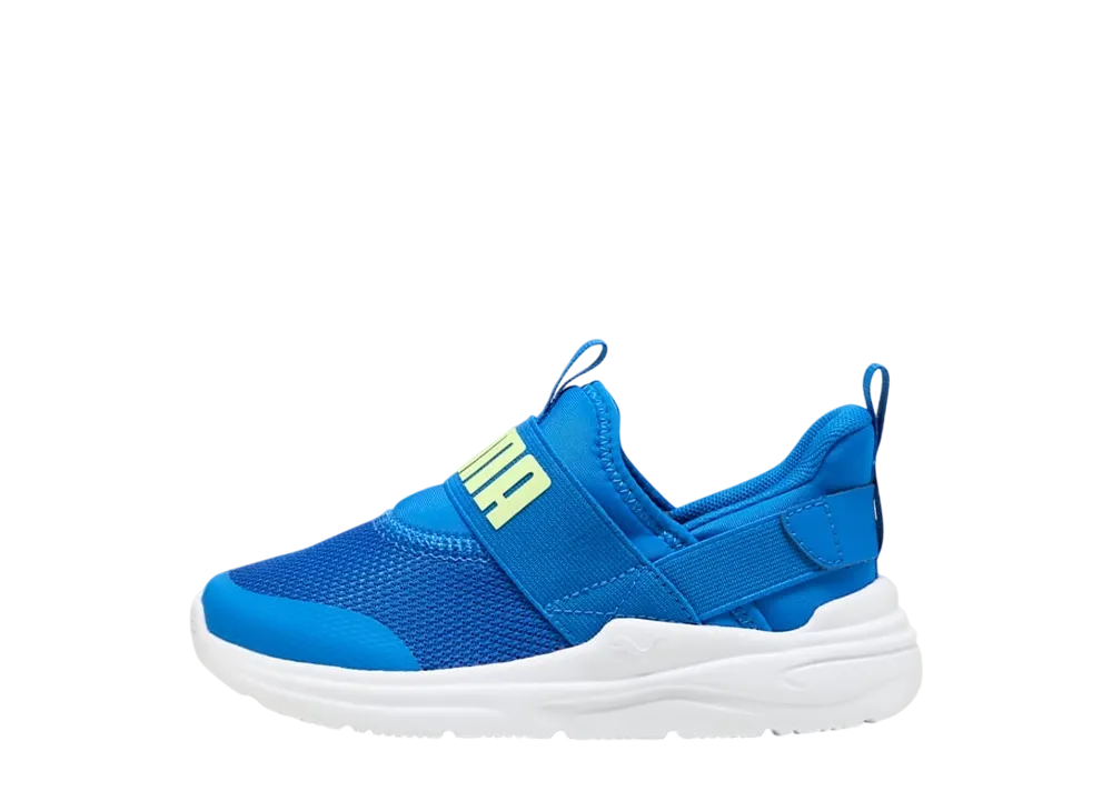 プーマ PS ソフトライド ワイヤード2 イーズイン "プーマチームロイヤル/フィジーライト/プーマホワイト" (キッズ)