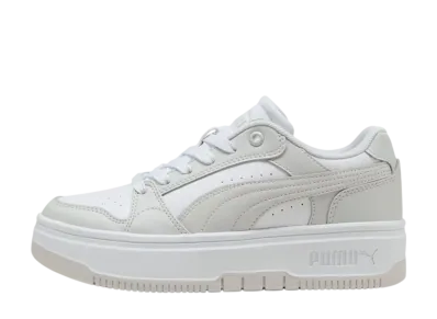 Puma Women's Rebound Femme Low "PUMA White/Feather Gray"