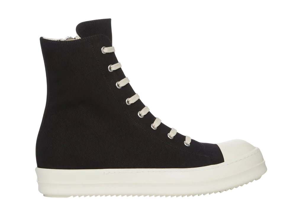 Rick Owens DRKSHDW Women's FW25 Concordians Sneaks "Black/Milk"