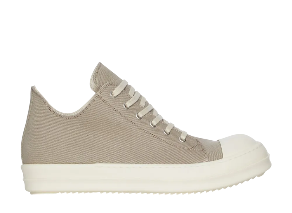 リックオウエンス ダークシャドウ ウィメンズ FW25 コンコルディアンズ ロー スニークス "ダーティパール/ミルク"