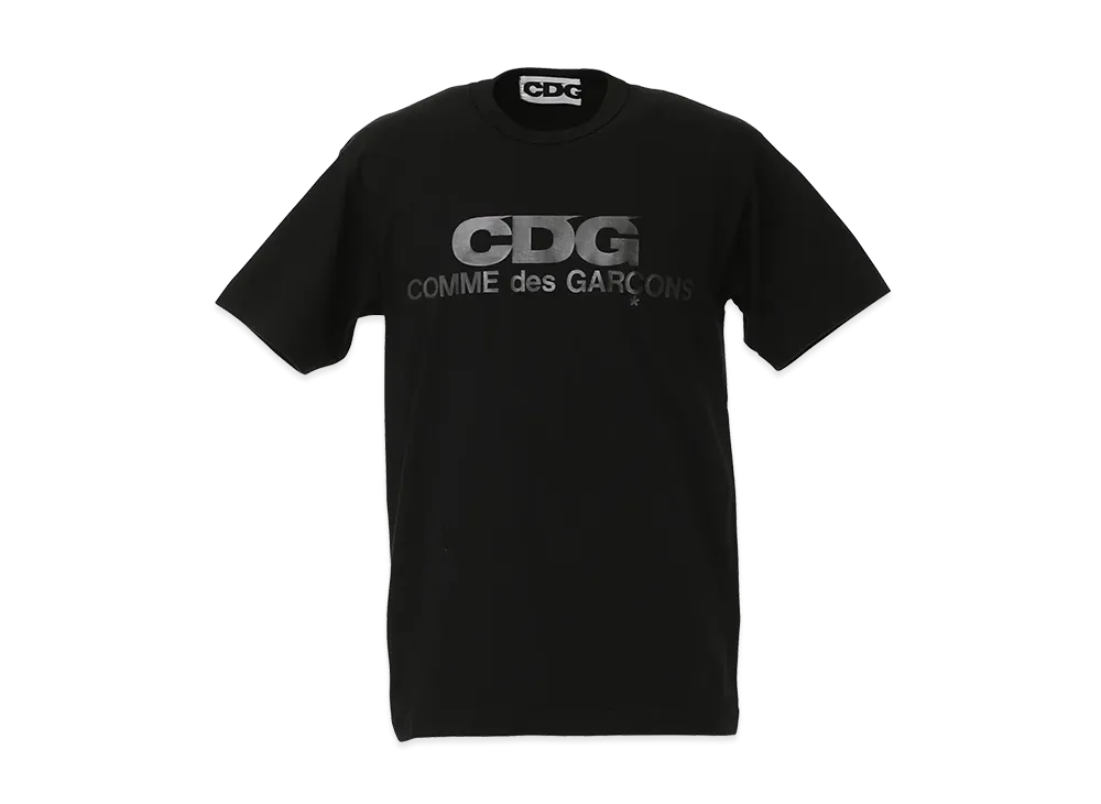 COMME des GARCONS CDG T-Shirt Monochrome "Black"